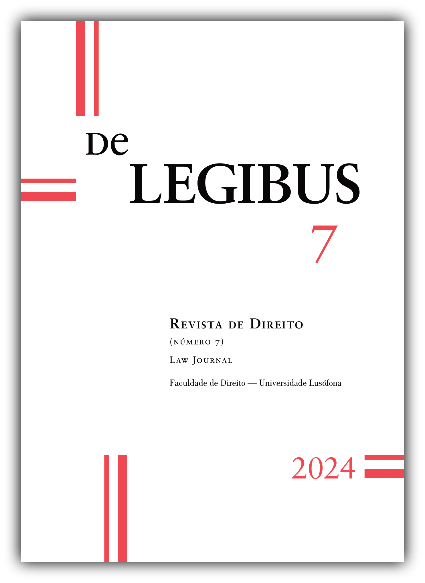 Capa De Legibus 7 atualizada